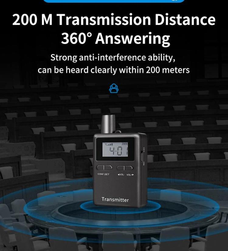 Museum Audio Guide Transmission distance up to 200 meters Аўдыё кіраўніцтва для музея(图4)